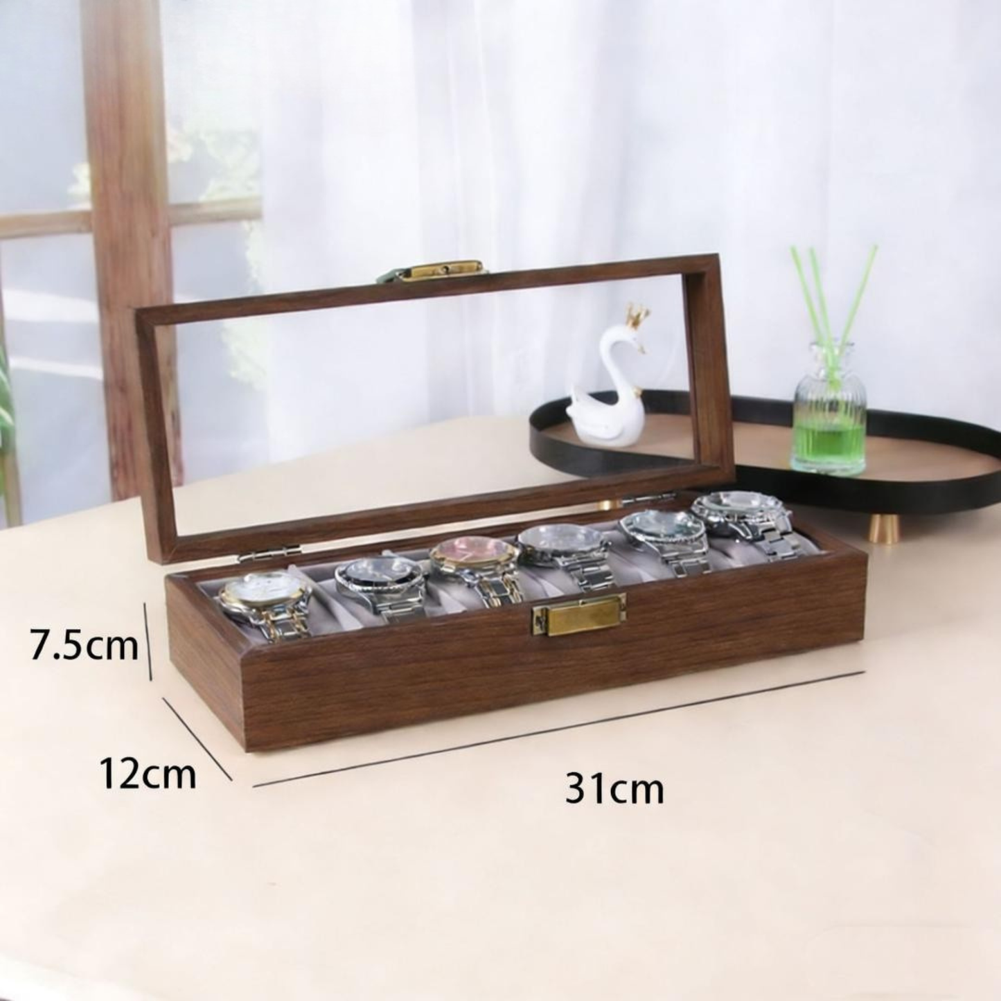 Wooden Watch Display Case