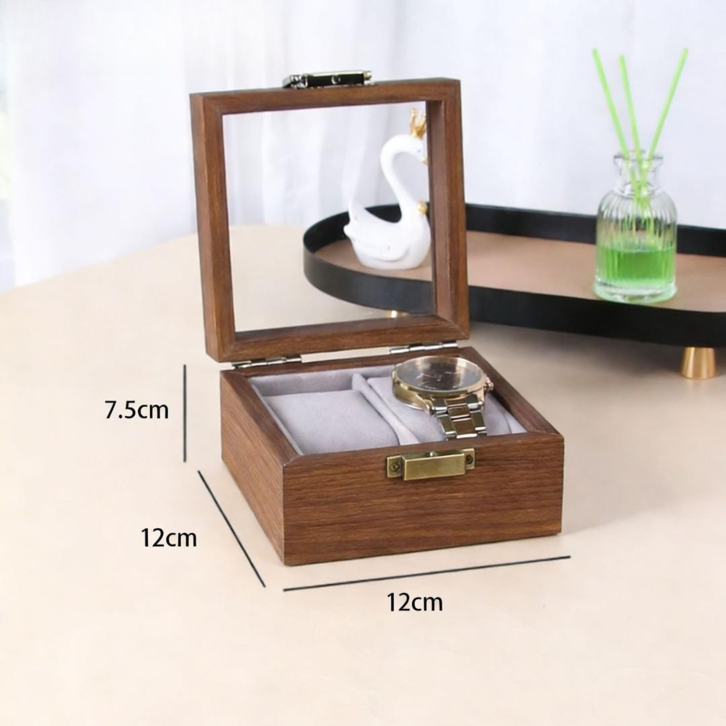 Wooden Watch Display Case